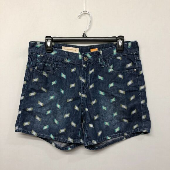 Pilcro & The Letterpress Women Jean Shorts Stet Fit Size 30 Blue Denim B308 -16 - Picture 11 of 16
